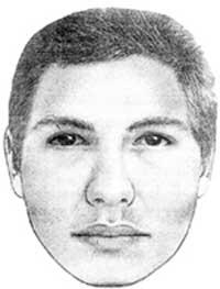 Polícia divulga retrato falado