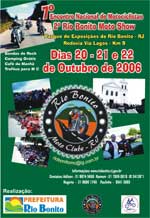 Encontro de Motociclistas agita Rio Bonito