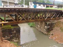 Obras da FCA em ponte vão diminuir enchentes