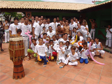 Batizado de Capoeira no Mercado Municipal